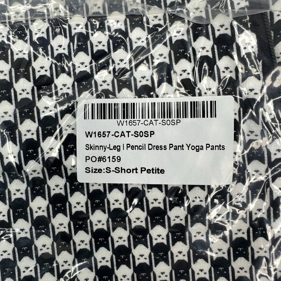 Betabrand NWT Catstooth Skinny-Leg Pencil Dress Yoga Pant Small Short Petite - Picture 15 of 15